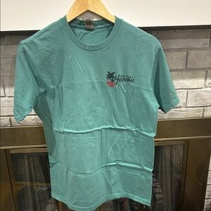 Hawaii Graphic Teal T-Shirt